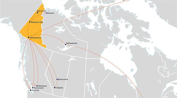 Yukon Air Access Map Thumbnail